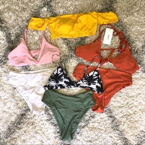 Zaful size small bikini bundle